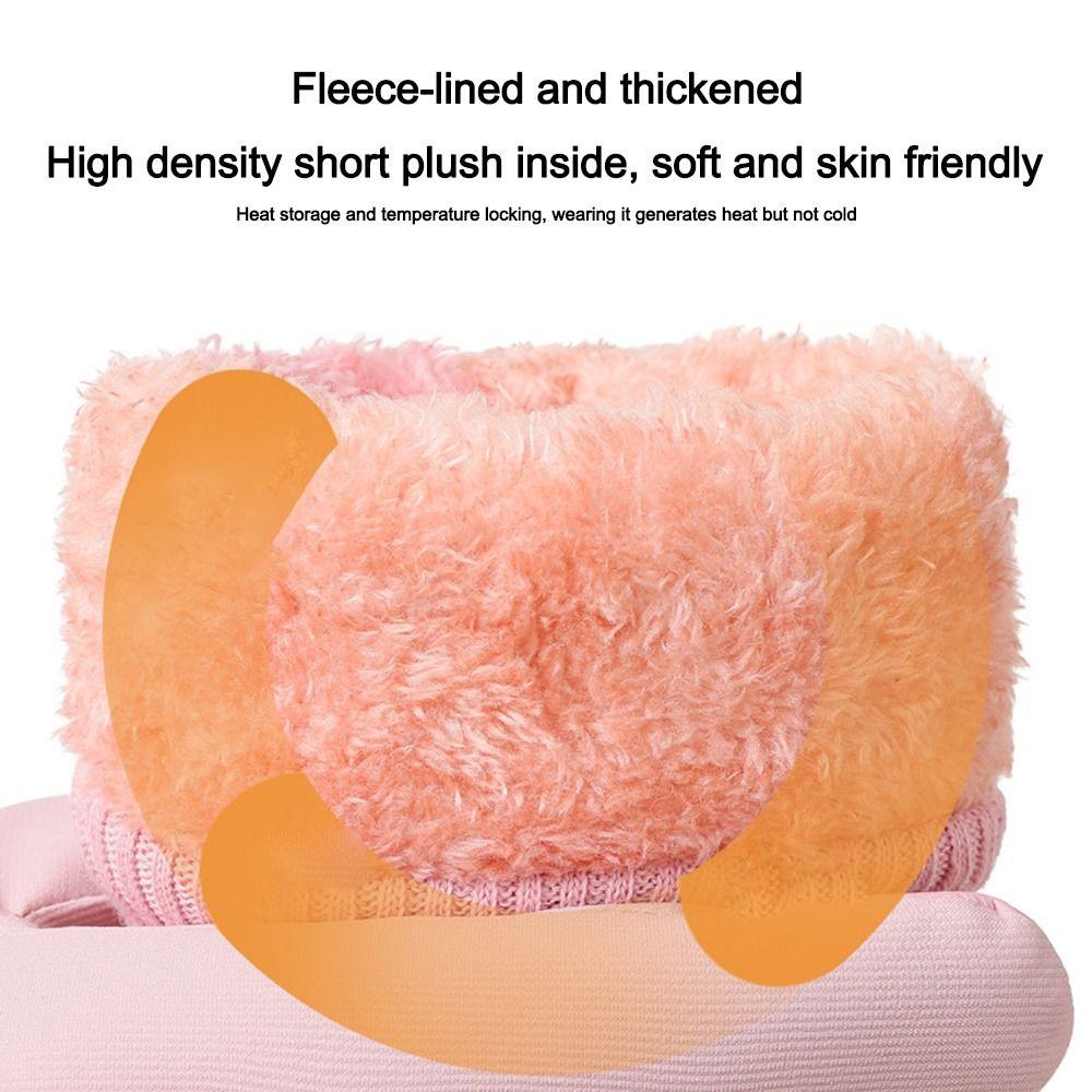 Multipurpose Windproof Cold Proof Touch Screen Gloves Wear-resistant Thick Warm Mitts Full Finger Mittens