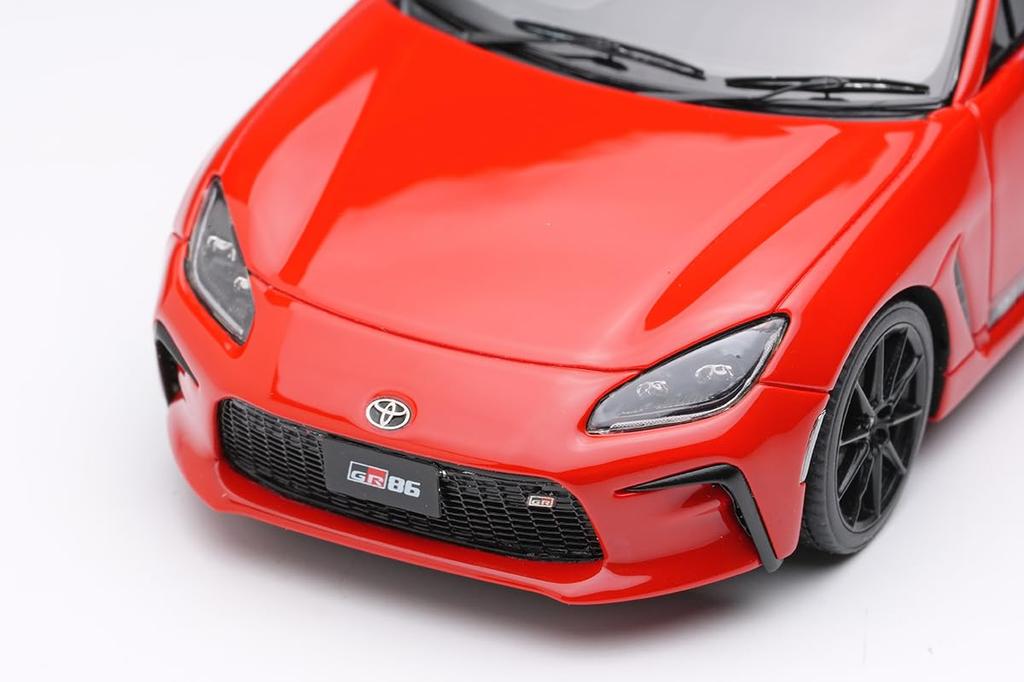 Makeup EIDOLON Toyota GR86 40. výročí Limited 2023 Spark Red Hotový produkt 1/43