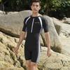 Traje de baño conservador de una pieza para hombre de secado rápido con protección solar