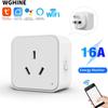 Argentina Graffiti Zigbee WiFi Smart Socket for Remote Control, Smart Home & Alexa Integration