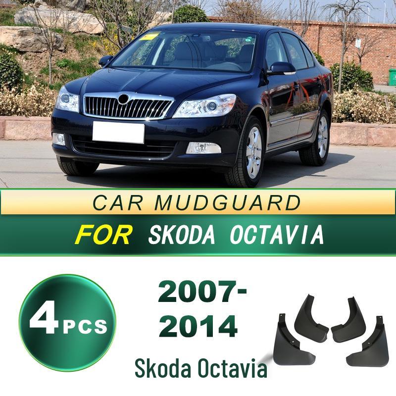 Soft Rubber Mud Flap for 07-14 Skoda Octavia – No Drilling Needed