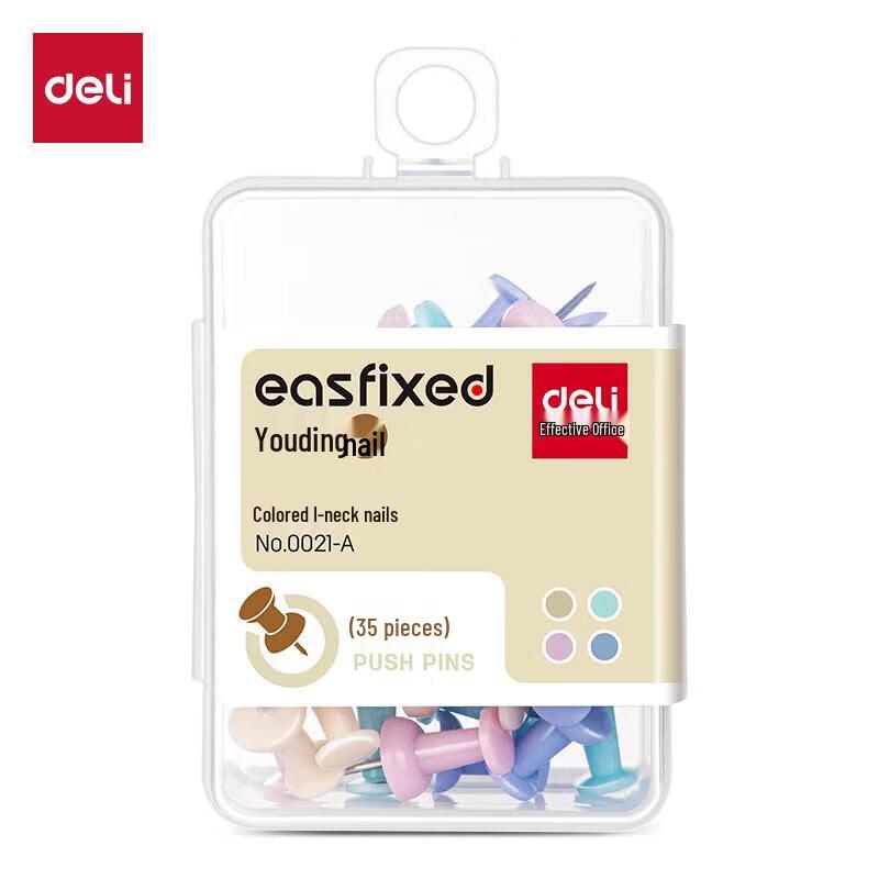 Deli Colored Push Pins