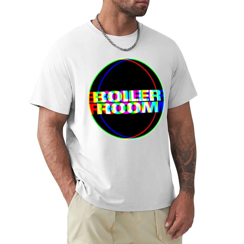 Boiler Room Color Glitch I T-Shirt Aesthetic clothing quick drying shirt cute tops mens graphic t-shirts big and tall