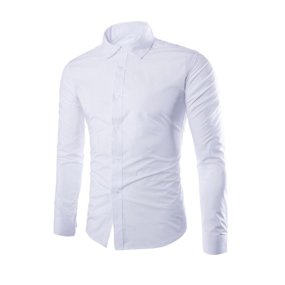 Buy Mens Autumn Long Sleeved Slim Fit 