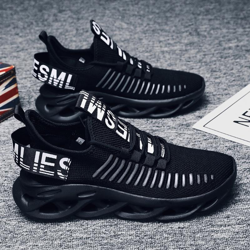 Męskie modne trampki Oddychające buty sportowe Męskie sportowe buty do biegania Rozmiar:39 ~ 46