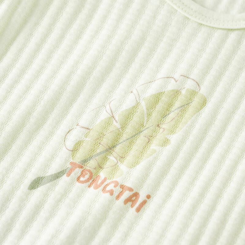 TONGTAI Letnia kamizelka otulająca dla noworodka z czystej bawełny