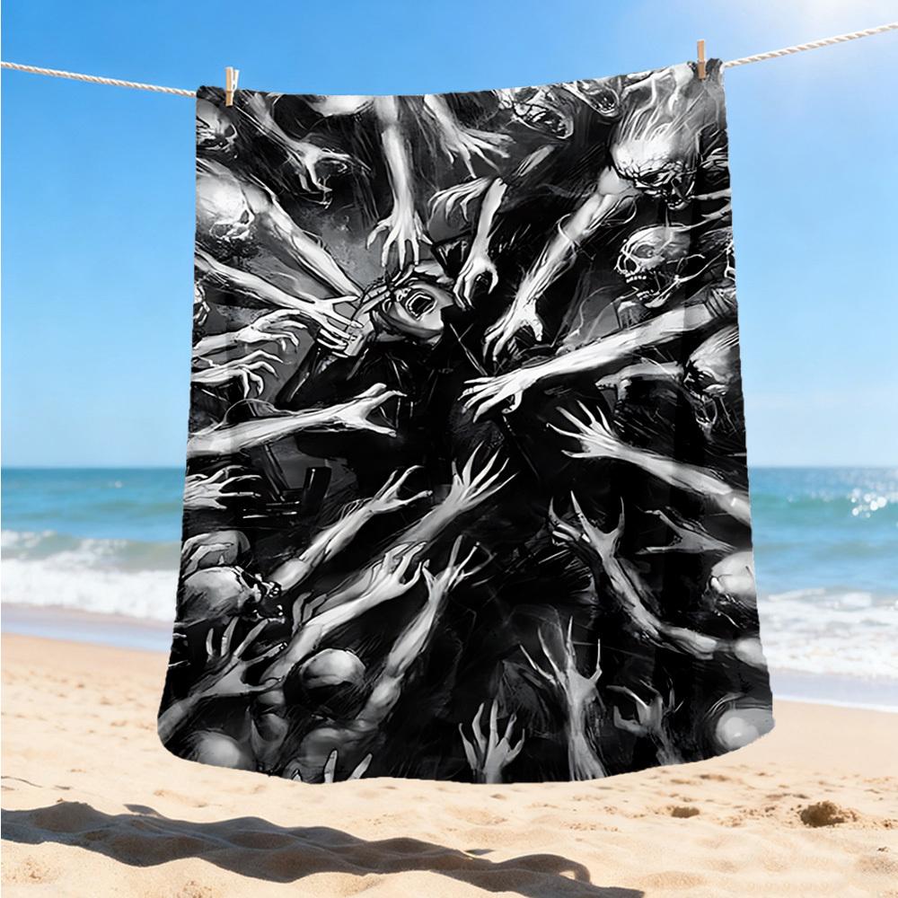 1pc Wicked Outdoor Flannel Throw Blanket Soft, Cozy, Warm All Season, Machine Washable, 80x120cm