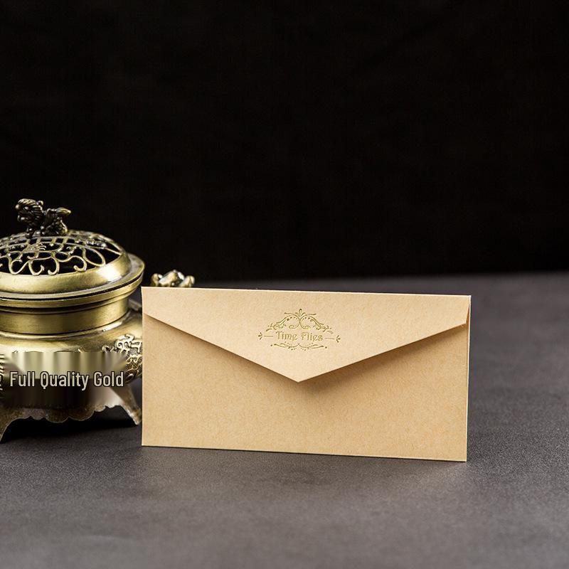 

Набор деловых приглашений в ретро-вестерн-стиле: Тиснение фольгой Нет. Конверты 5/DL и писчая бумага