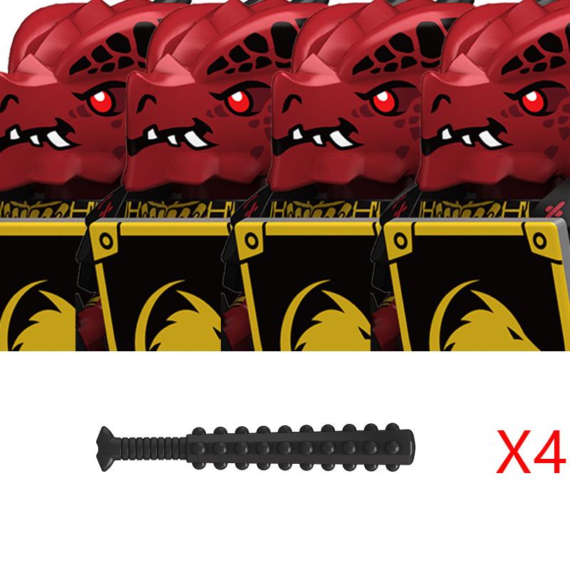 Römische Serie Konstruktionsbausteine Burg Mittelalterliche Militärritter Soldat Figuren Legion Armee Krieger Schild Steine Spielzeug Geschenke