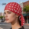 Kühlendes Bandana Hut Turban Paisley Muster Elastische Passform Verstellbare Riemen Bequemes Outdoor Kopftuch Atmungsaktives Schweißableitendes Material Radfahren