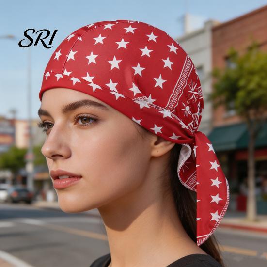 Kühlendes Bandana Hut Turban Paisley Muster Elastische Passform Verstellbare Riemen Bequemes Outdoor Kopftuch Atmungsaktives Schweißableitendes Material Radfahren