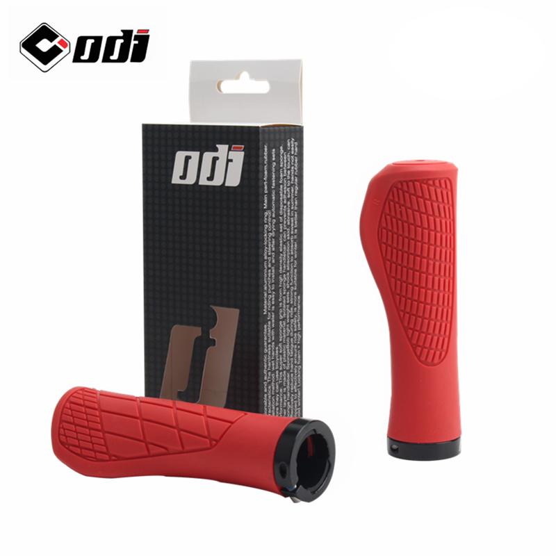ODI Fietsgrips Zacht Silicagel Mountainbike Grips Ergonomie Mtb Manchetten Waterdicht Mtb Fiets Handvat Lock op Fiets Handvatten