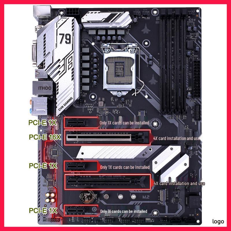 Yakalama, Ses, Paralel ve Altın Vergi Kartları için PCIe'den Çift PCI Adaptör Kartı
