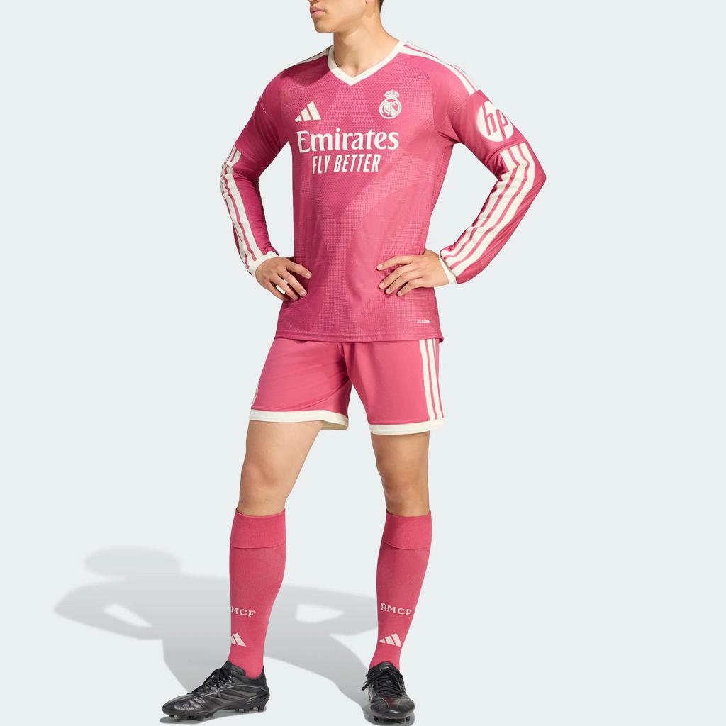 Men's Adidas Real Madrid Soccer Jerseys Men's Bright Pink V-neck
