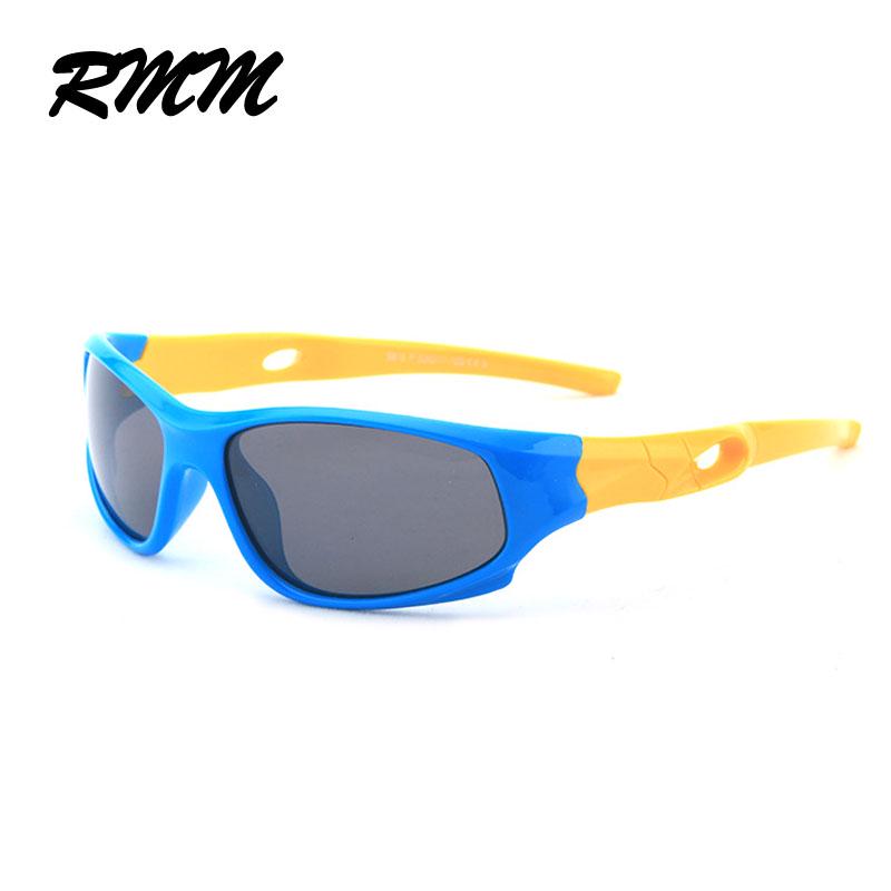 Children's Polarized Sunglasses Baby Child Care UV Glasses Security Silica Gel Frame Brand Sun Glasses Silicone Temple For Kids