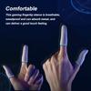 1 Paar rutschfeste wiederverwendbare Handy-Gaming-Fingerspitzenhandschuhe Handy-Spiel Schweißabweisend Kratzfest Ärmel Gaming-Zubehör
