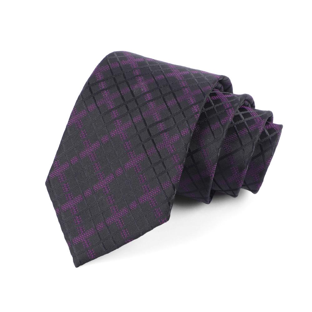 

Мужской галстук 8 см высокого класса с жаккардовой вышивкой для бизнеса - полиэстеровый шелк