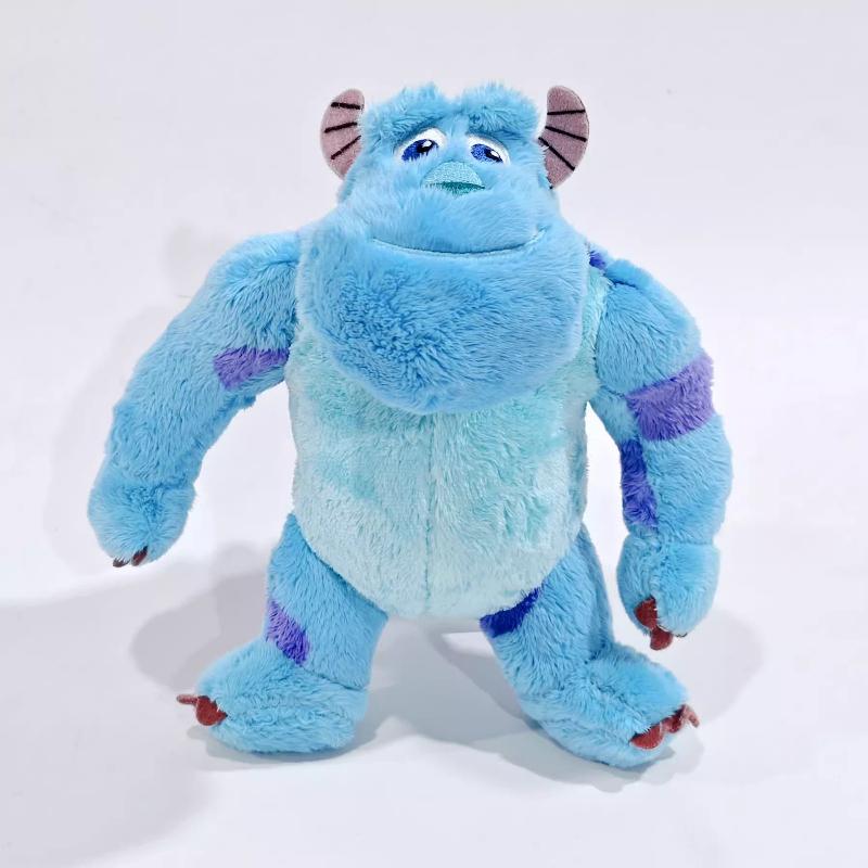 17cm Monsters University Sulley Plush Toy Sullivan Stuffed Doll Cartoon Monster Soft Figure Kids Gift Collectible Cuddly Fluffy Huggable Kawaii
