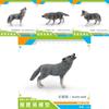 Arctic Wolf Static Pvc Figure For Animal Enthusiasts And Educational Displays