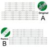 LED Backlight Strip 49" 49LB628V 49LB552V 49LB558V 49LB580U-ZM 49LB580B-ZM 49LB572V-ZP 49LB572U-ZP 49LF5500-UA 49LB5820 49LB6250