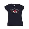 Disney Womens/Ladies Minnie Mouse Christmas Holly Cotton T-Shirt