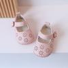 Scarpe Morbide per Bambina e Bambino per Imparare a Camminare con Velcro per Bambini Piccoli
