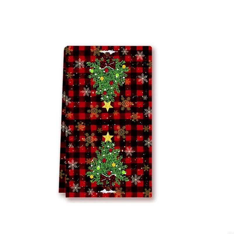 

Holiday Dishwashing Cloth Soft Durable Material Festive Decor For Kitchen Sink Cleaning