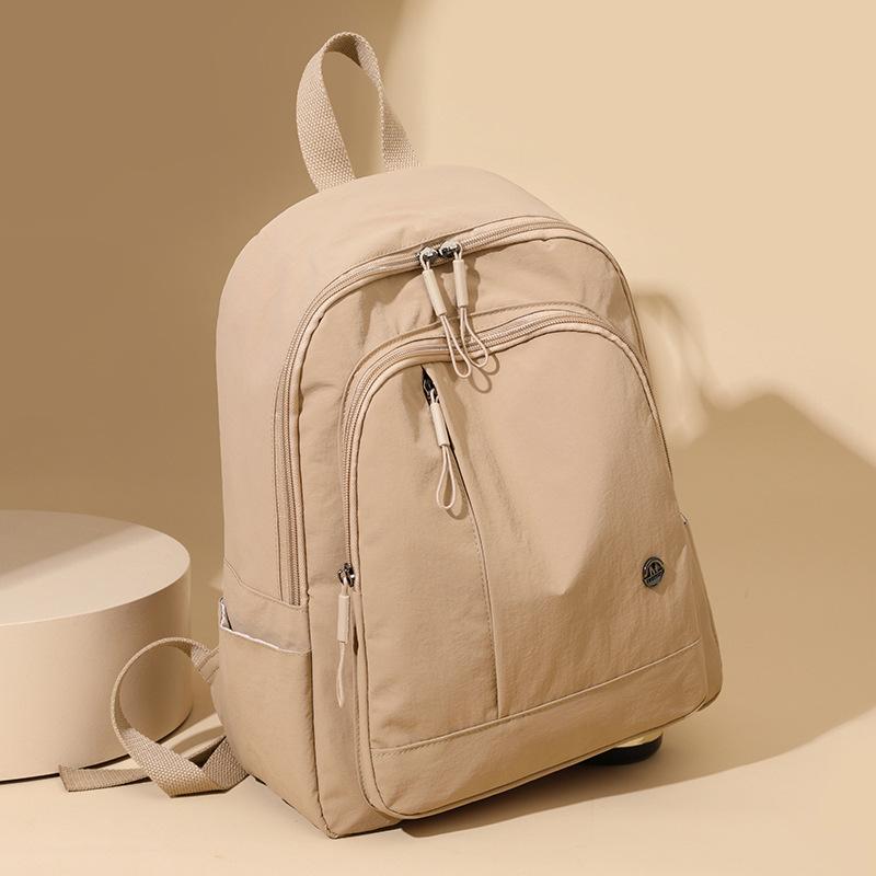 Women's Lightweight Oxford Fabric Travel Backpack - Stylish Minimalist Casual Large Capacity Versatile Design