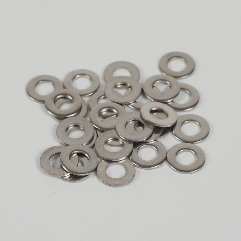 Thickened Stainless Steel Round Gasket and Flat Washer Set