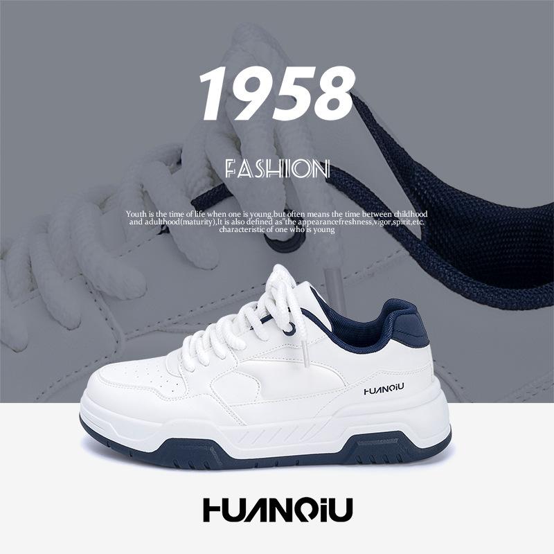 Global mesh breathable little white shoes men's ZHQ-HY935 summer versatile thick-soled heightening soft-soled lightweight sports shoes