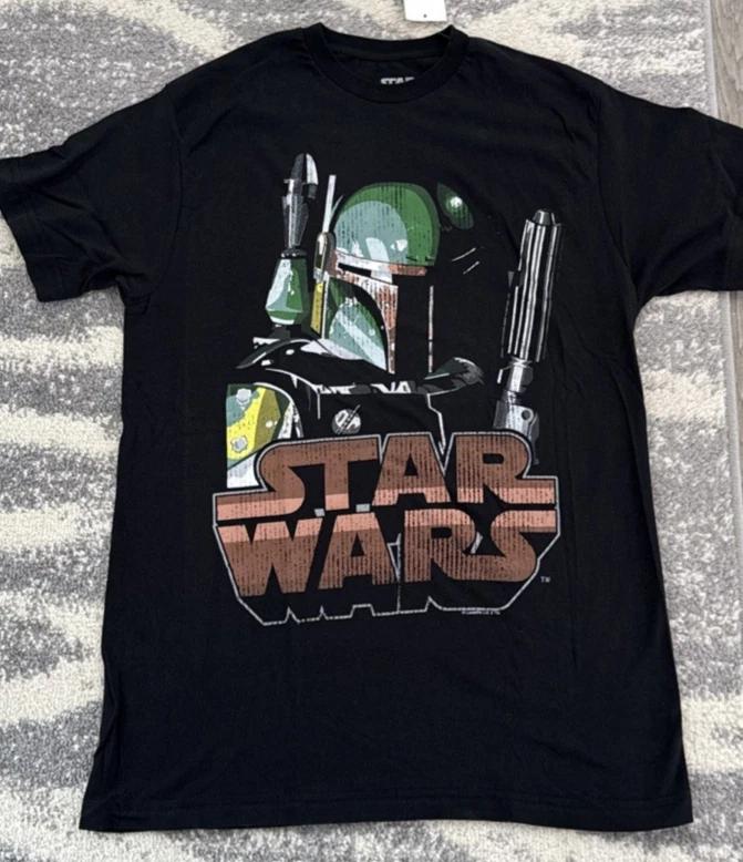 2016 Star Wars Boba Fett Tee Officially Licensed T-Shirt Size Medium 4XL