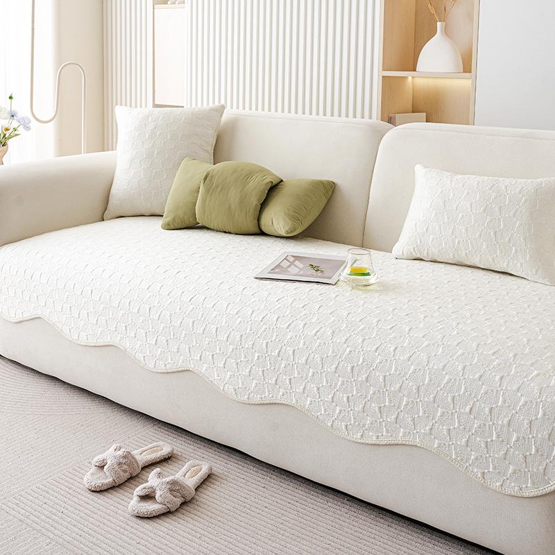 Special-shaped irregular ice silk sofa cushion 2025 summer new non-slip mat seat cushion simple and advanced heat dissipation pad