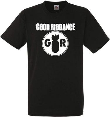 Good Riddance Logo Black Mens Men T Shirt Men Rock Band Tee Shirt