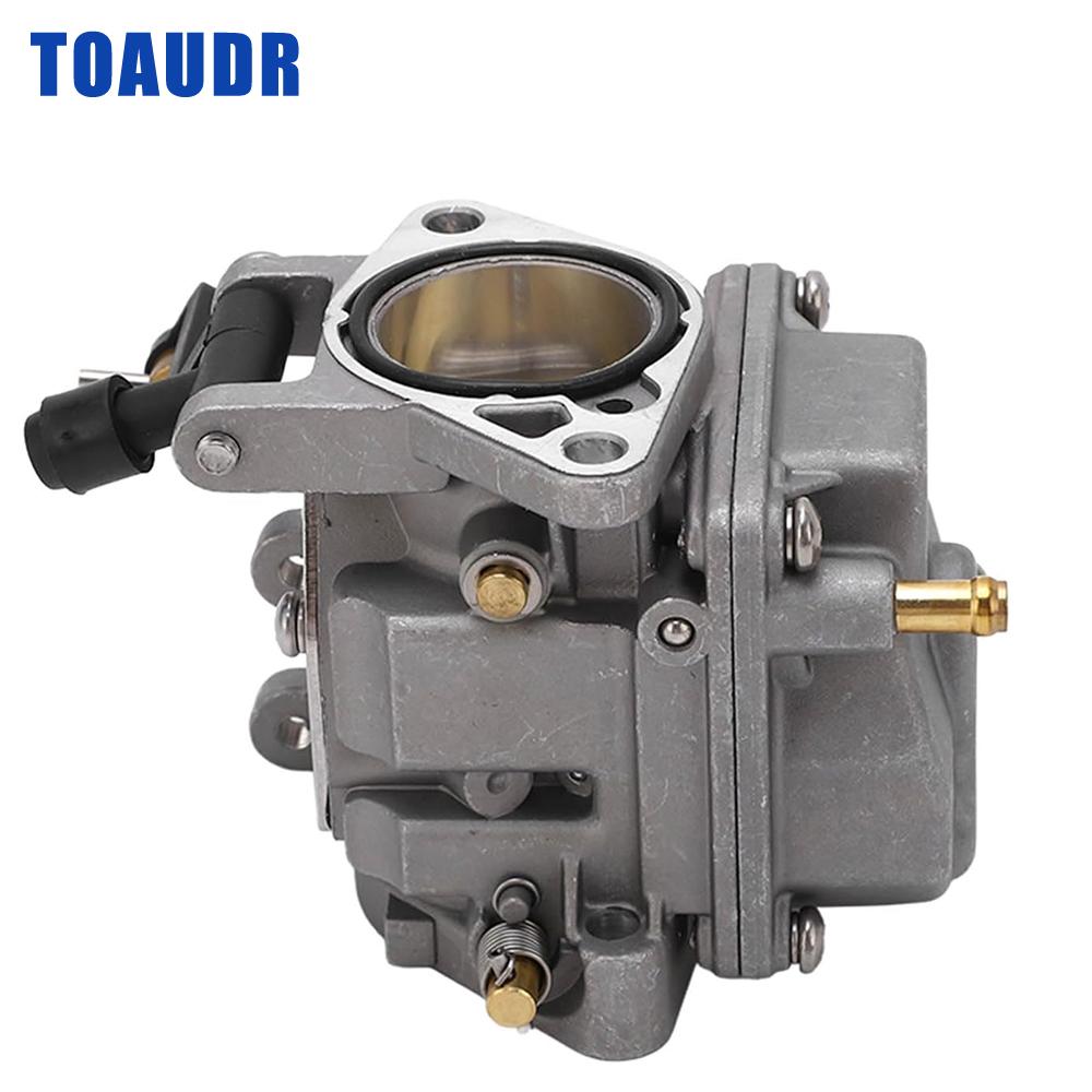 

61N-14301-00 Carburetor for Yamaha 2-Stroke 25HP, 30HP Compatible Outboard Part: 61N-14301 серебряный