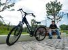 Městské elektrokolo PIXAR Cruiser 27,5" plášť 250W motor 36V12,8Ah baterie Shimano 7 rychlostí rychlost 25 km/h maximální dojezd 80 km