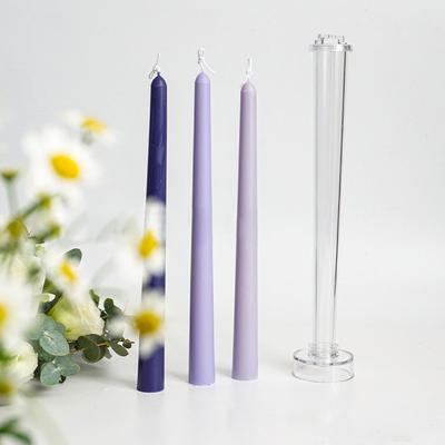 Cylindrical Circanic Candle Mold Candlestick Pole Mold DIY Make Candles Acrylic Mold 26X5CM Wedding Birthday Party Candle