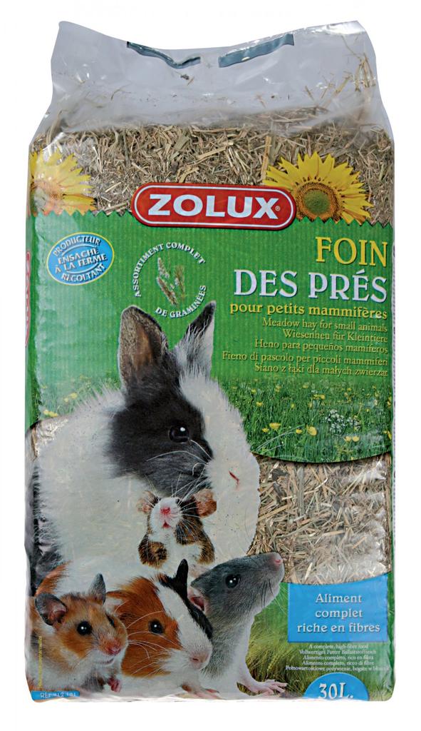 Zolux | Hay for Rabbits and Rodents 1Kg - Hay 1Kg (30L)