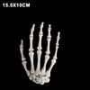 Halloween Skeleton Hand Scary Realistic Size Hand Bone Skull Decors Zombie Party Haunted House Halloween Terror Decoration Props