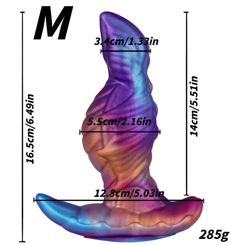 Alien Bird Silicone Anus Plug & Wearable Penis Toy for Beginners