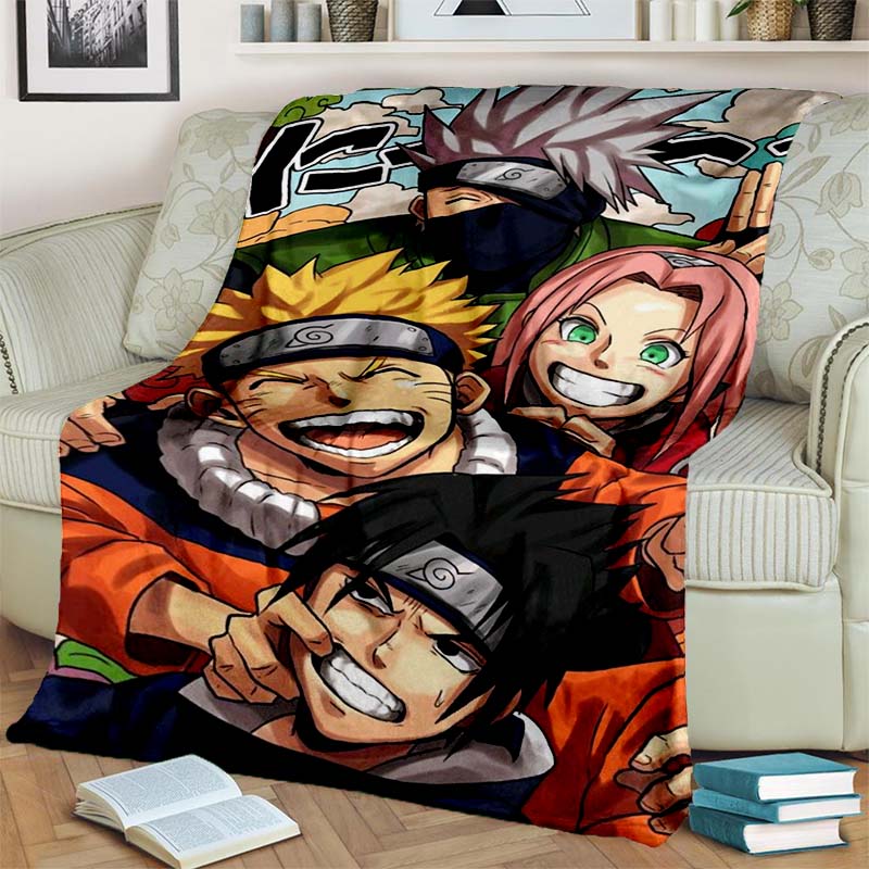 Naruto-Decke, klassische warme Decken für Zuhause, Schlafzimmer, Wohnzimmer, Liege, Couch, Sofa, Dekoration