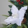 Sequins Christmas Glitter Flower Large Christmas Tree Decorations  School Shopping Mall