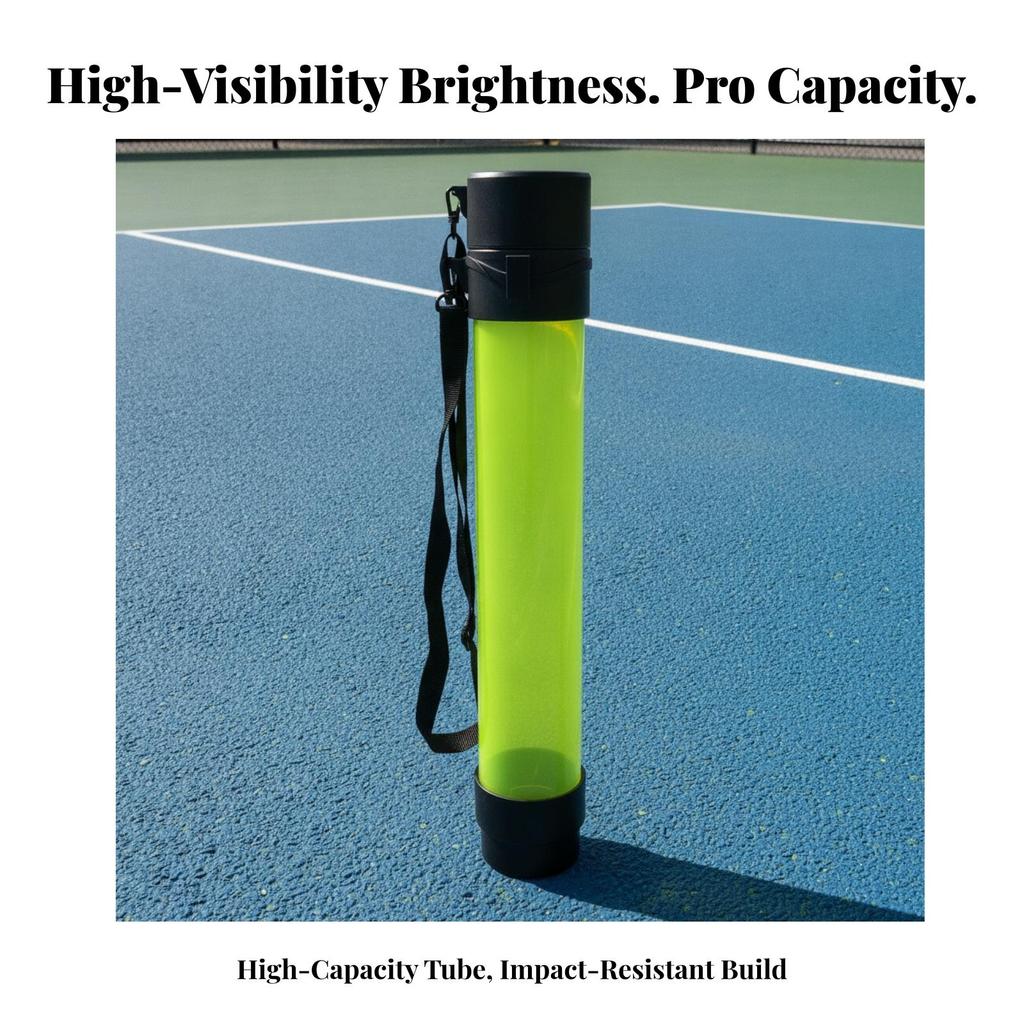 Ball Pickup Tube Portable Collector Transparent for Training Practice