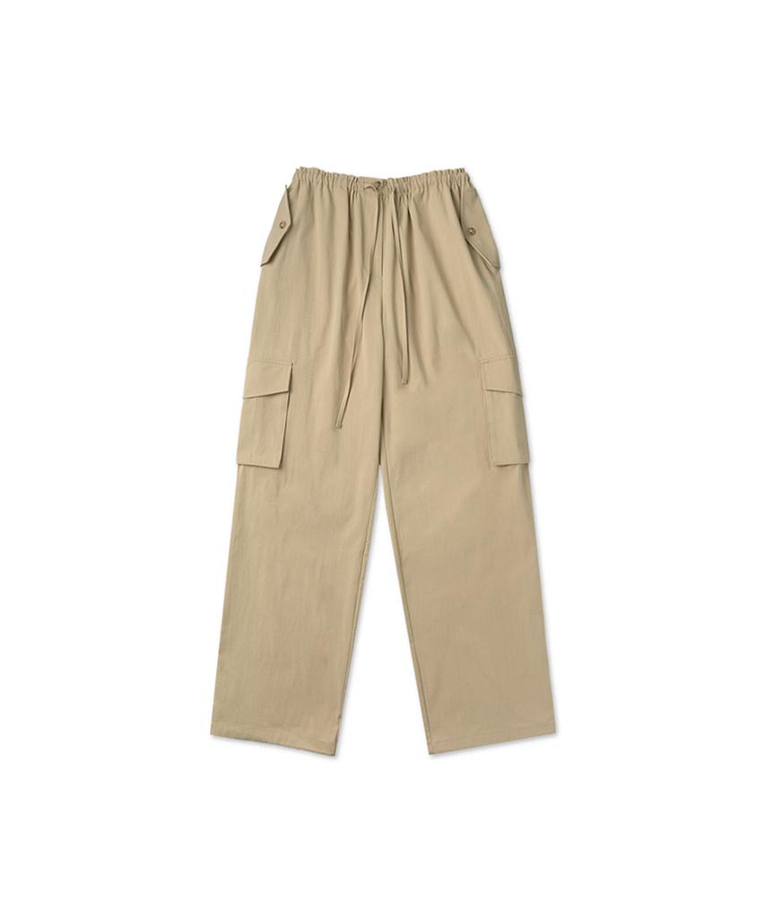 WITHOUT SUMMER Pocket Work Pants_Beige