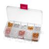 850-930Pcs Pearl Crystal Beads Jewelry Making Supplies Set For DIY Necklace Stud Earring Jewelry Making Kit Accessories