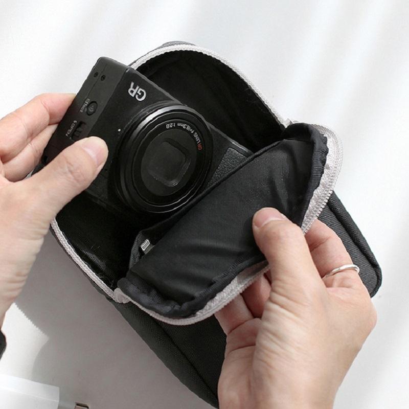 Travel Charger Organizer, Portable Electronics Cable Bag, Digital Gadget Travel Case for Cords, Power Bank, Headphones, USB Cabl