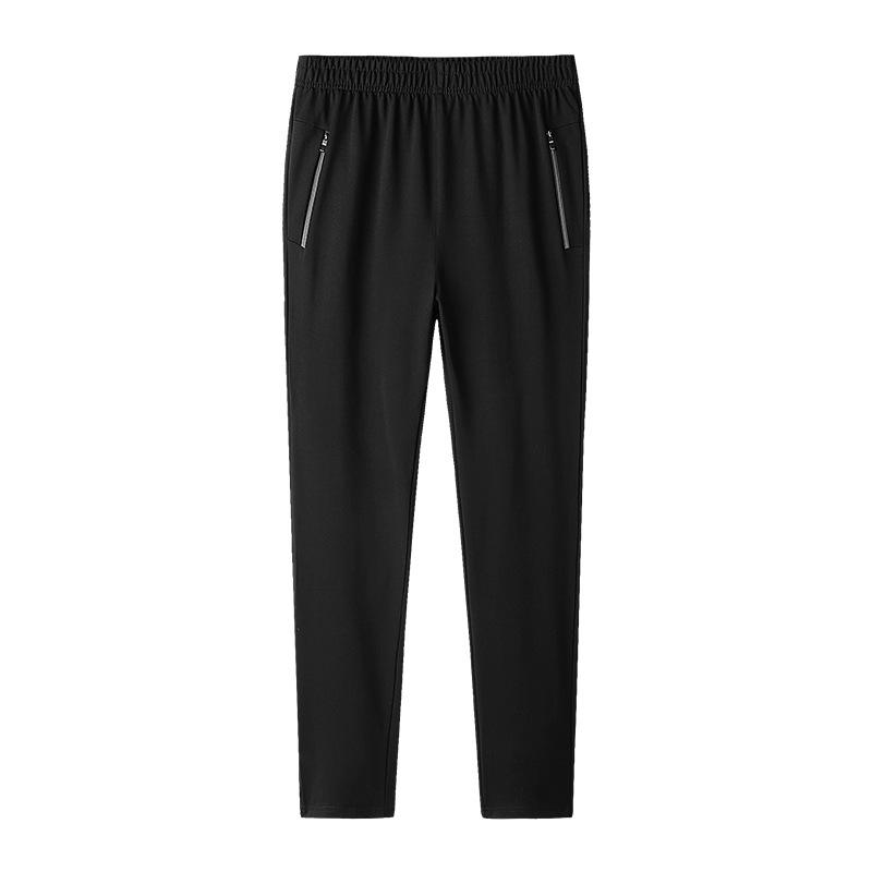Men's Spring and Autumn Loose Oversized Knit Pants Athletic Casual Long Pants