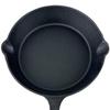 Flat-Bottom Cast Iron Frying Pan