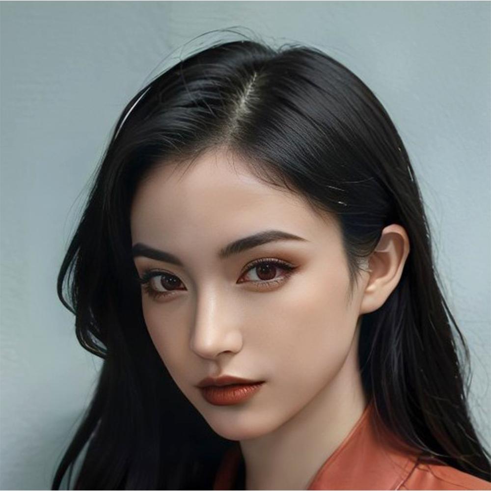 Head with Realistic Oral Function 100% Silicone Compatible with 130-180cm Sex Dolls M16 Thread Interface Wig & Implant Hair Options 3kg