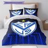 Velez Sarsfield Pattern Bedding Set Quilt Cover Pillowcase Home Decor Gift (1 * duvet cover + 2 * pillowcase, without core)