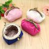 Women Fashion Rhombic Pattern Wallet Card Coin Purse Clutch Handbag Mini Bag
